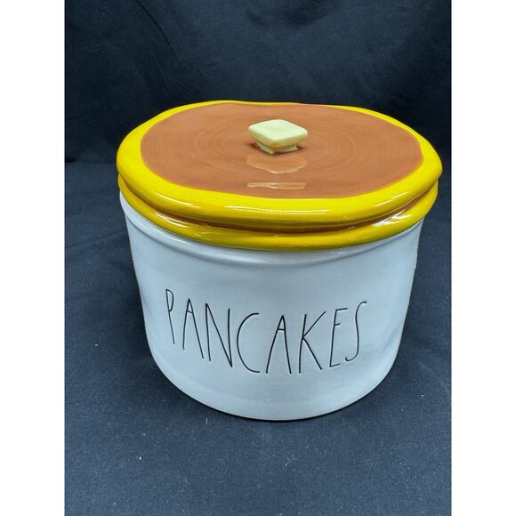 Rae Dunn Artisan Collection by Magenta Pancakes Bowl with Lid - Picture 2 of 8